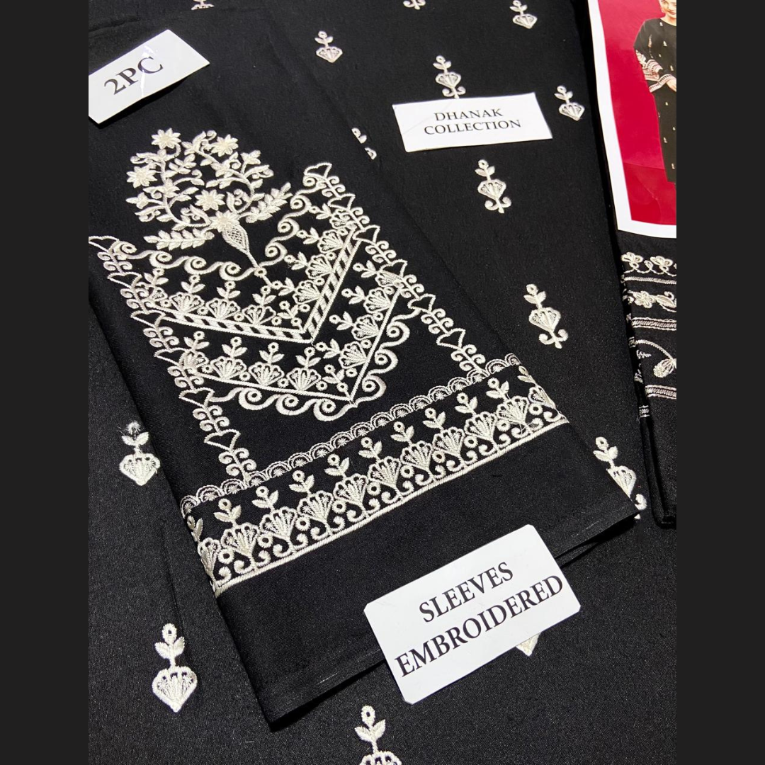 Organic Pakistani Pure Winter’s Best Pick Unstitched Embroidered 2PC Suits – Dhanak Collection Replica (Pack of 6)Wholesale Price for Dealers & Resellers