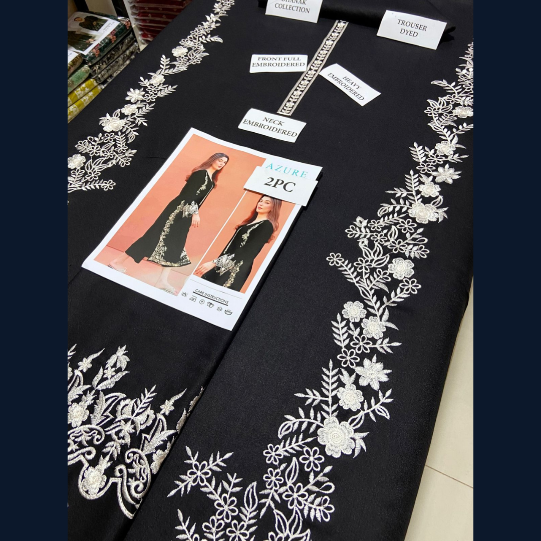 Organic Pakistani Pure Winter’s Best Pick Unstitched Embroidered 2PC Suits – Dhanak Collection Replica (Pack of 6)Wholesale Price for Dealers & Resellers