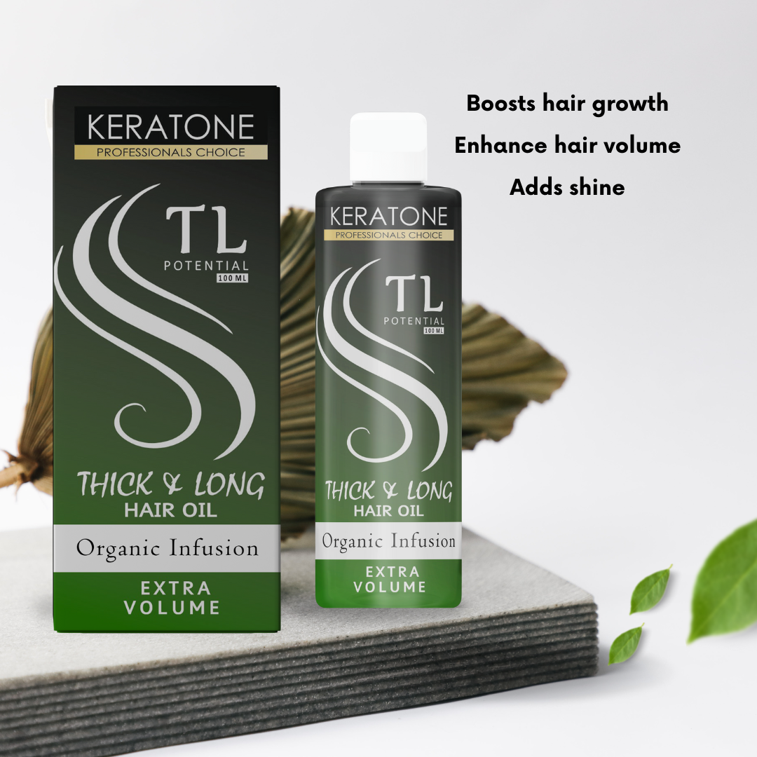 Keratone TL For Thick & Long Hairs 100% Pure
