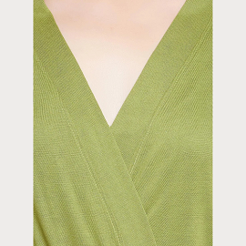 Emerald Green Viscose Robe – Soft Breathable Women’s Loungewear