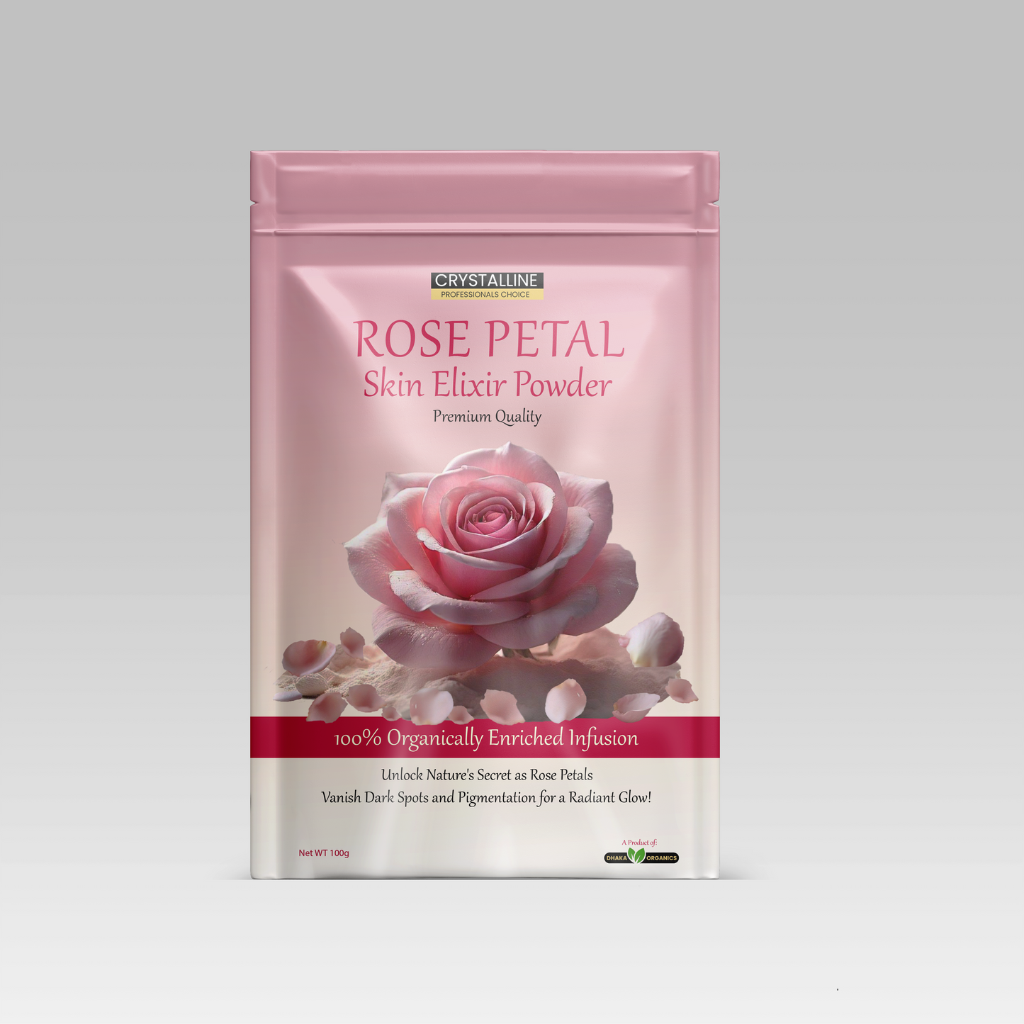 Rose Petal Skin Elixir Organic Powder