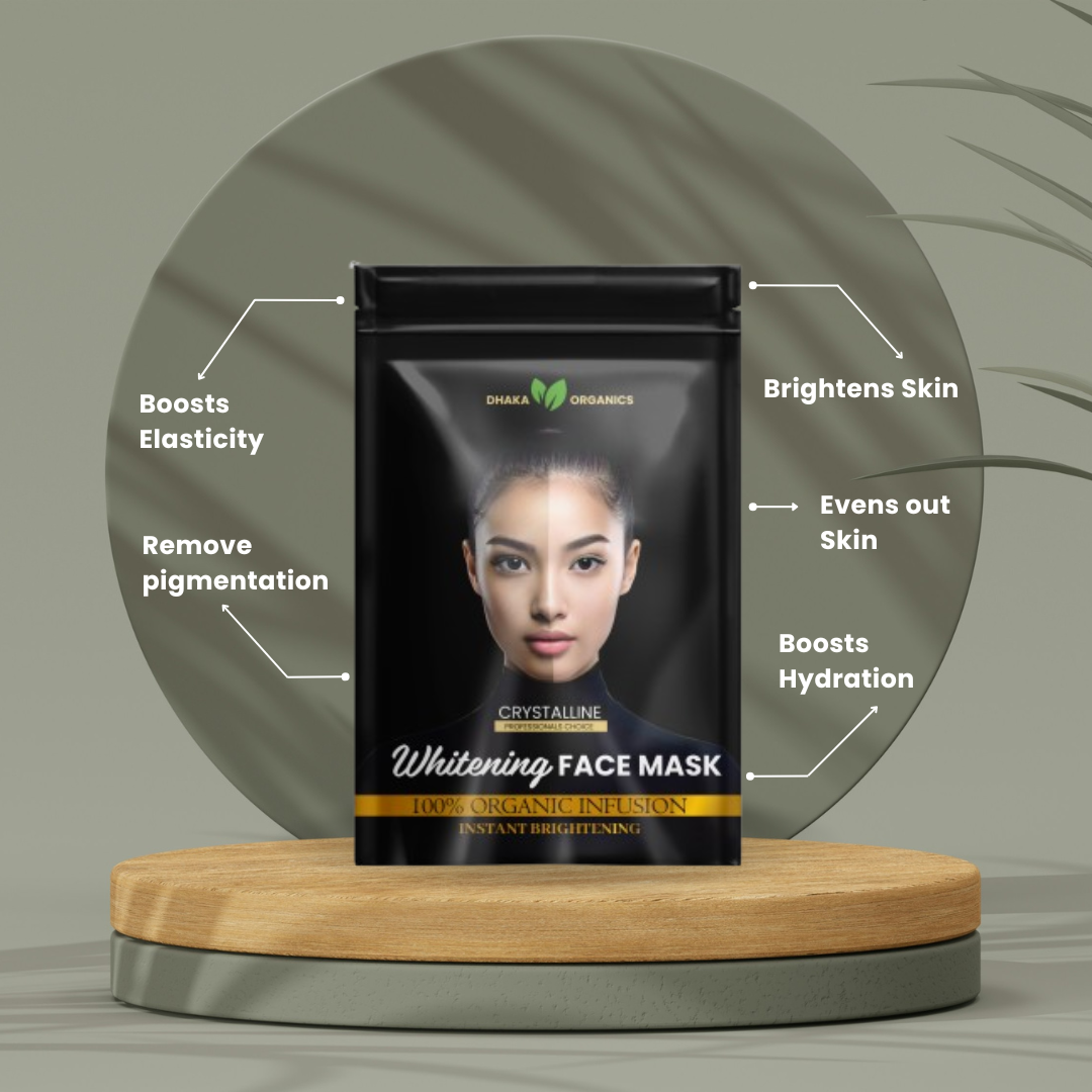 Whitening Face Mask – Organically Removes Darkening