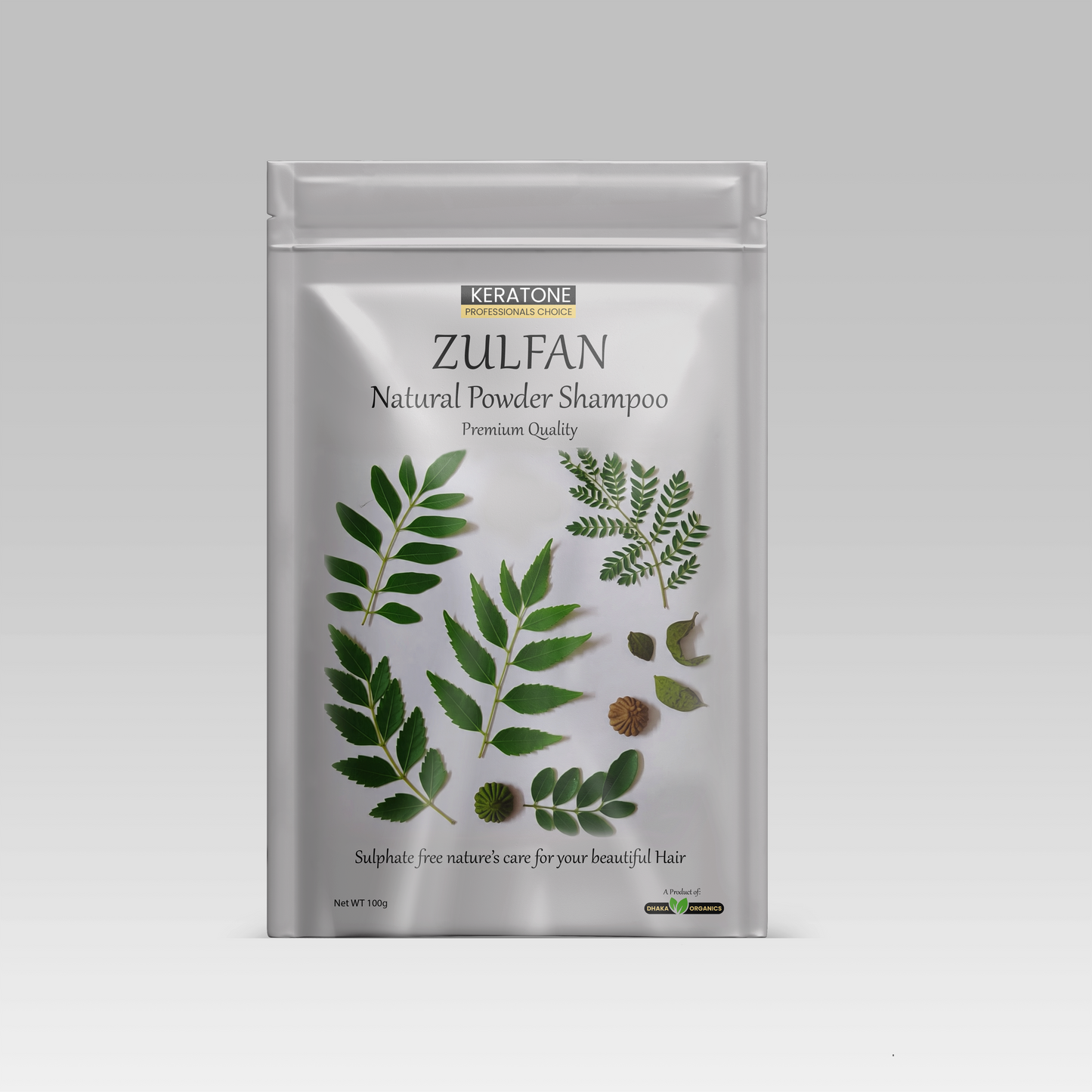 Zulfan Organic Powder Shampoo 100% Natural Infusion