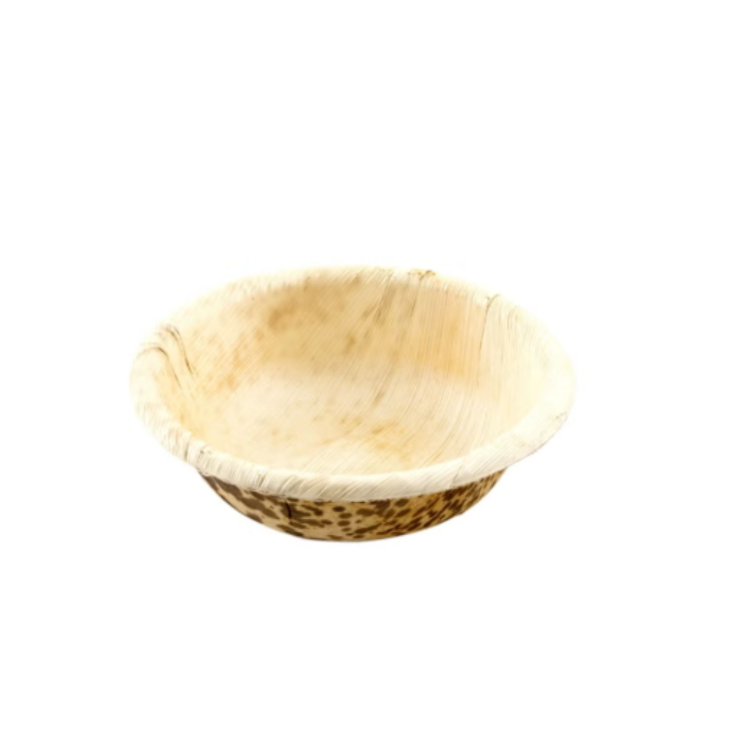 Premium 7 oz Disposable Bamboo Bowls [50 Count] | Sustainable, Sturdy & Stylish for Events & Gatherings