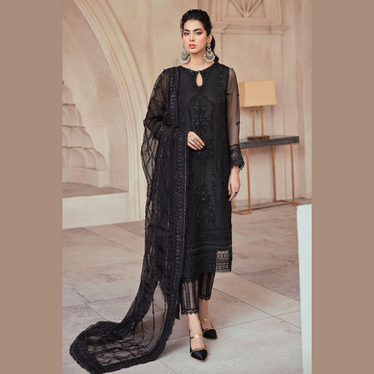 Pakistani Luxury Wedding Edition Unstitched 3PC Embroidered Suits – Mushq Replica (Pack of 6) Wholesale Price for Dealers & Resellers