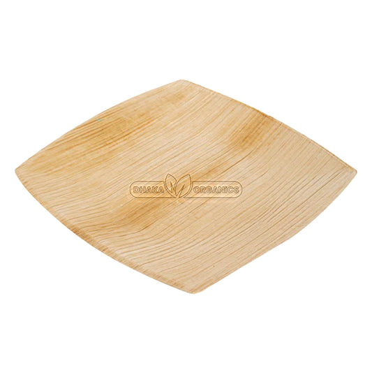 Pack of 50 4″ Midori Shape Areca Palm Leaf Disposable Plate – Eco-Friendly, Biodegradable & Durable Tableware Size: 4 Inch Shape: Midori Shape Plate Color: Natural Light Brown with Unique Palm Leaf Texture Category: Square Plates
