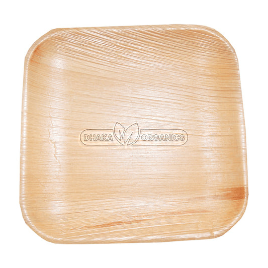 10 PCs Pack of 6″ Square Eco-Friendly Areca Palm Leaf Disposable Bowl Size: 6 Inch Shape: Deep Square Length: 16 cm Width: 16 cm Depth: 5 cm Color: Natural Light Brown Category: Bowls