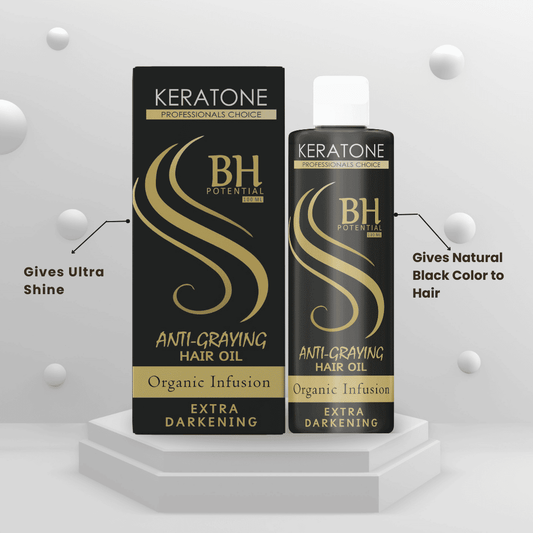 Keratone BH Oil & Dye For White Hairs 100% Pure