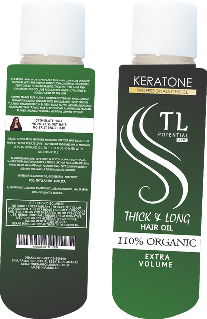 Keratone TL For Thick & Long Hairs