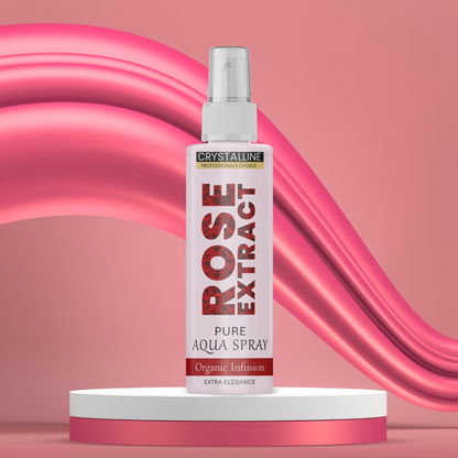 Rose Extract Pure Aqua Organic Spray