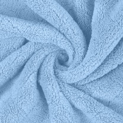 Premium 100% Pure Cotton Terry Bathrobe with Pockets, 5 Colors One Size Fits All with Free Bath Slippers