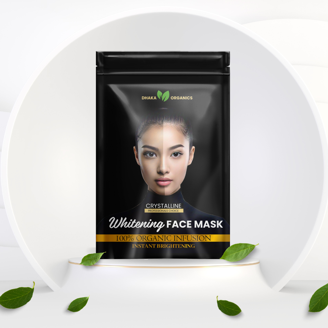 Crystalline Skin Whitening Face Mask 100% Pure