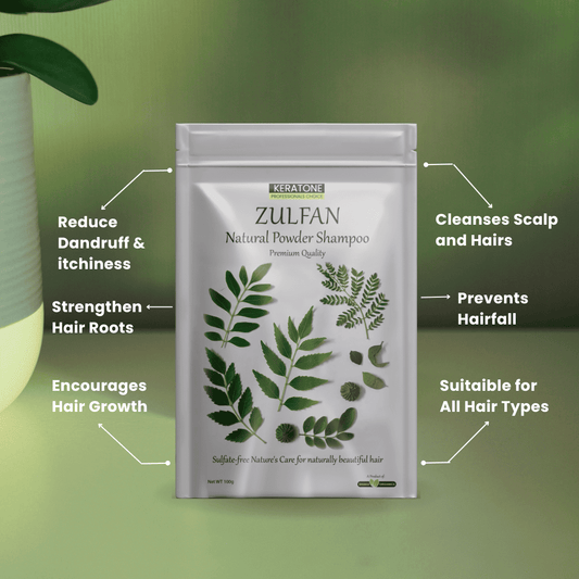 Zulfan Organic Powder Shampoo 100% Natural Infusion